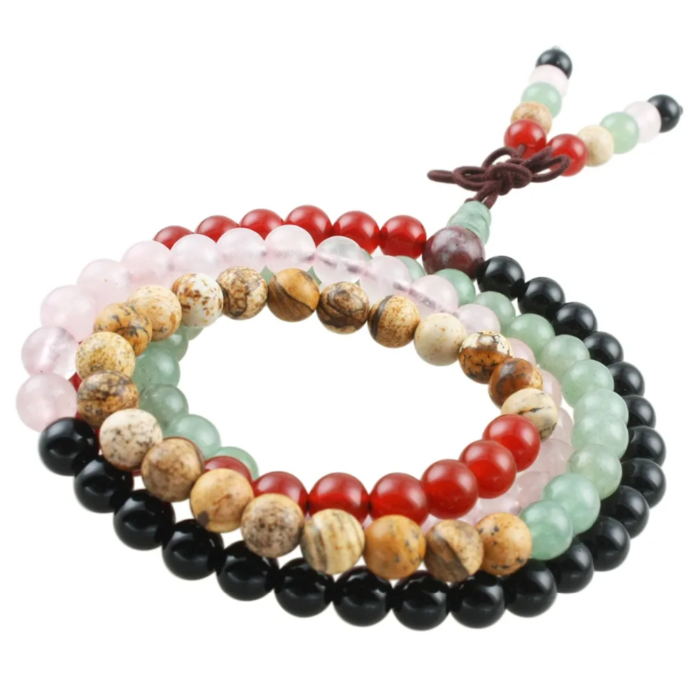 Браслет с шармами SUNYIK 6 мм, смешанные кристаллы, 108, Mala Beads, молитва, медитация, исцеление, энергия, дружба, ювелирные изделия, подарок для женщин
Браслет с шармами SUNYIK 6 мм, смешанные кристаллы, 108, Mala Beads, молитва, медитация, исцеление, энергия, дружба, ювелирные изделия, подарок для женщин