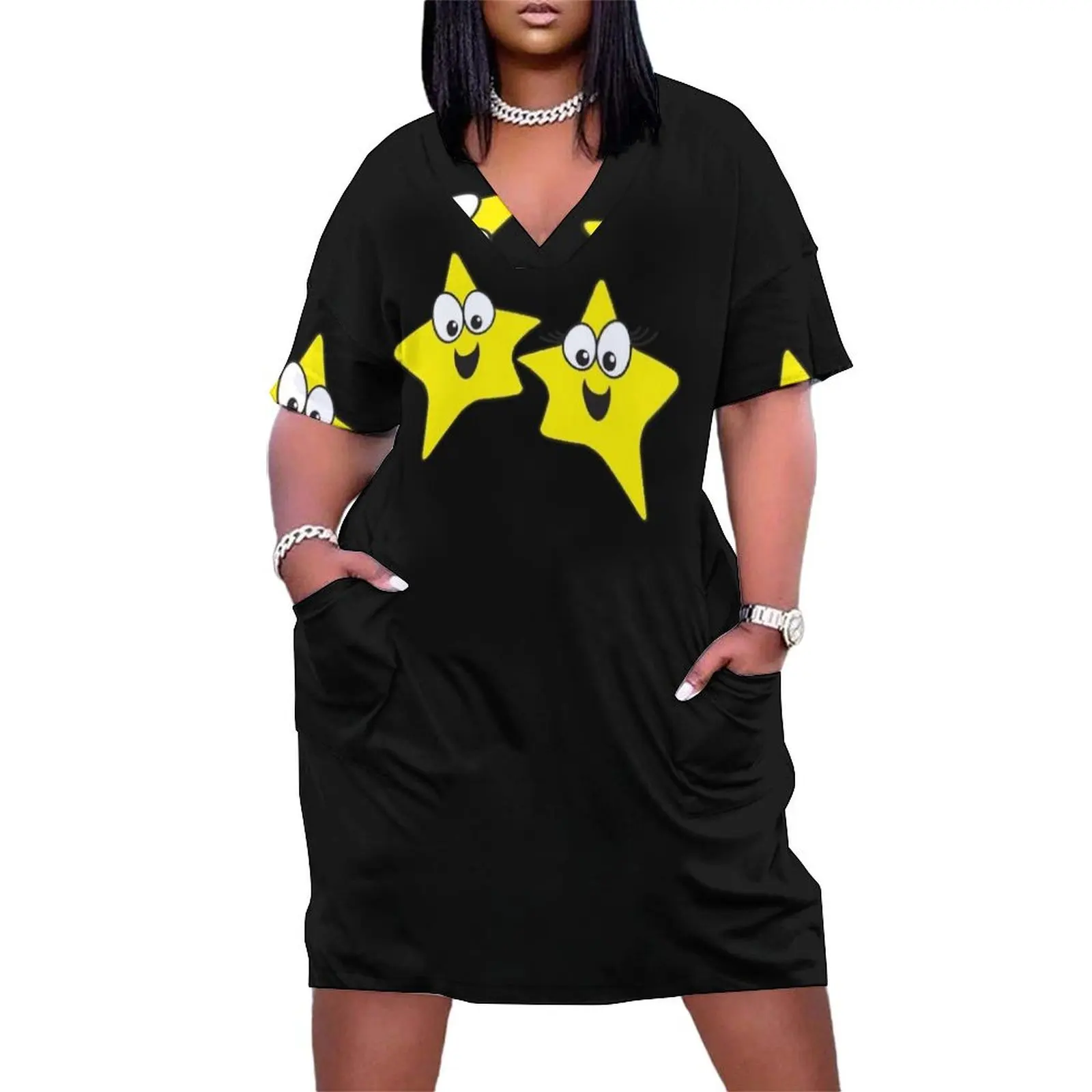 Gemini Stars Only Loose Pocket Dress Party dresses for women elegant evening dresses for women 2025
Gemini Stars Only Loose Pocket Dress Party dresses for women elegant evening dresses for women 2025