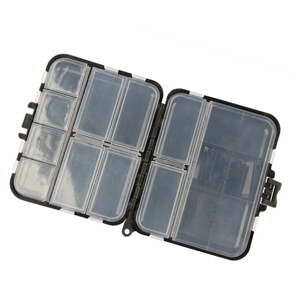 2 pcs Plastic Tackle Storage Box Waterproof Fishing Organizer 16 Cubicles Transparent Lid Multi-Compartments Box For Hooks 
2 pcs Plastic Tackle Storage Box Waterproof Fishing Organizer 16 Cubicles Transparent Lid Multi-Compartments Box For Hooks