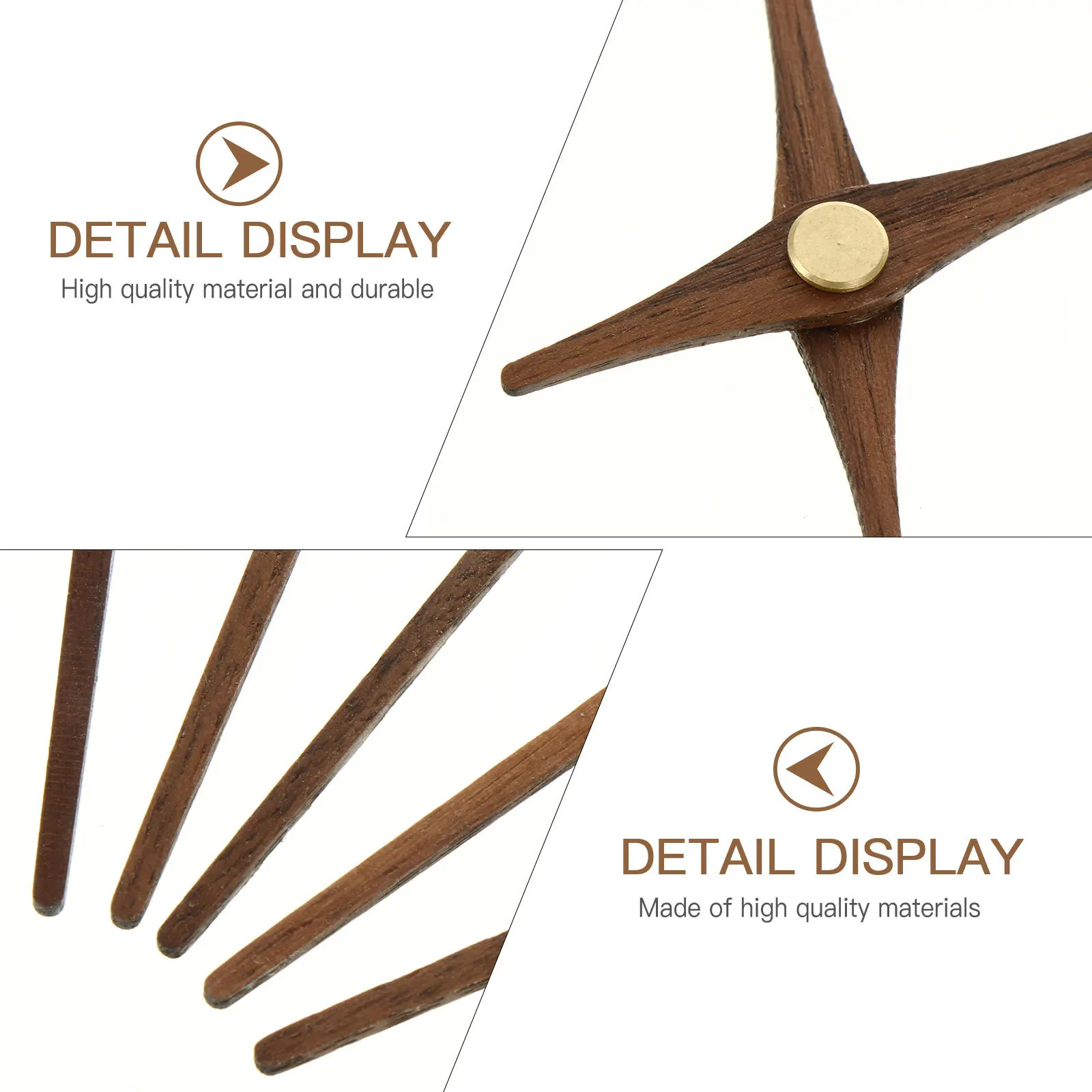 5Sets Wooden DIY Clock Parts Mute Hands Replacement Clock Movement Components Safe Durable Practical Decorative
5Sets Wooden DIY Clock Parts Mute Hands Replacement Clock Movement Components Safe Durable Practical Decorative