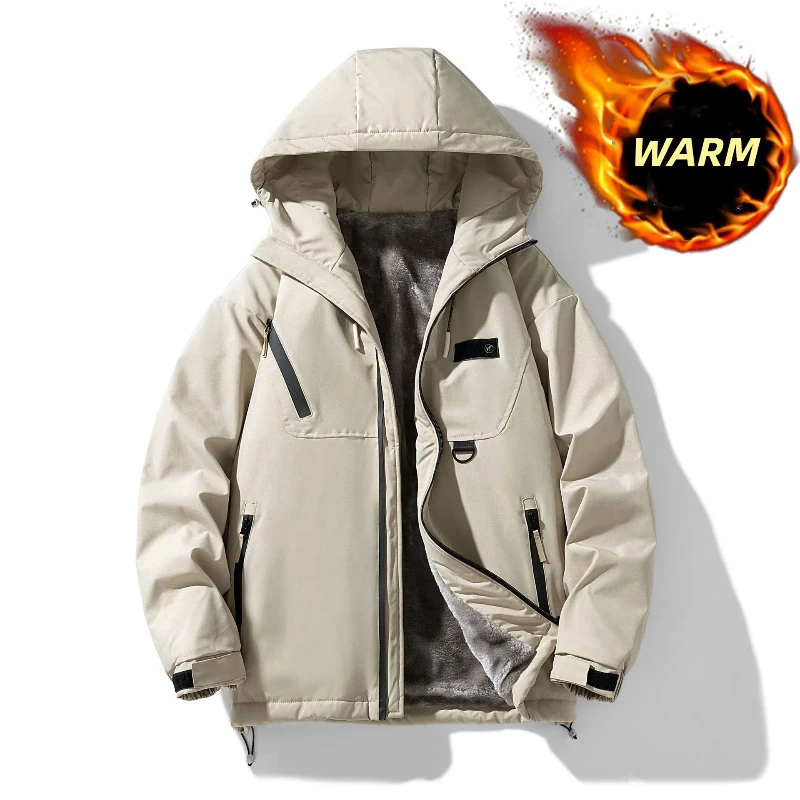 2024 new windproof jacket cotton-padded jacket for men plus fleece thickened winter cotton-padded jacket jacket
2024 new windproof jacket cotton-padded jacket for men plus fleece thickened winter cotton-padded jacket jacket