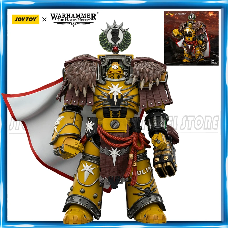 JOYTOY Warhammer 40K 1/18 Action Figure Imperial Fists Lord Castellan Evander Garrius, The Tyrant of Cthonia Toys Model
JOYTOY Warhammer 40K 1/18 Action Figure Imperial Fists Lord Castellan Evander Garrius, The Tyrant of Cthonia Toys Model