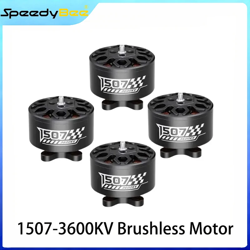 Бесщеточный двигатель SpeedyBee 1507-3600KV для квадрокоптера Master3X FPV Racing для фристайла, размер 3-3,6 дюйма
Бесщеточный двигатель SpeedyBee 1507-3600KV для квадрокоптера Master3X FPV Racing для фристайла, размер 3-3,6 дюйма