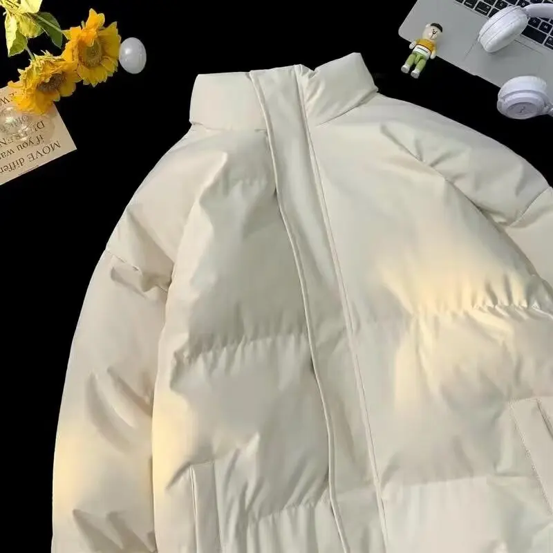 Корейское мужское хлопковое пальто с воротником-стойкой, свободное зимнее пальто, молодежный тренд, обычная длина
Корейское мужское хлопковое пальто с воротником-стойкой, свободное зимнее пальто, молодежный тренд, обычная длина