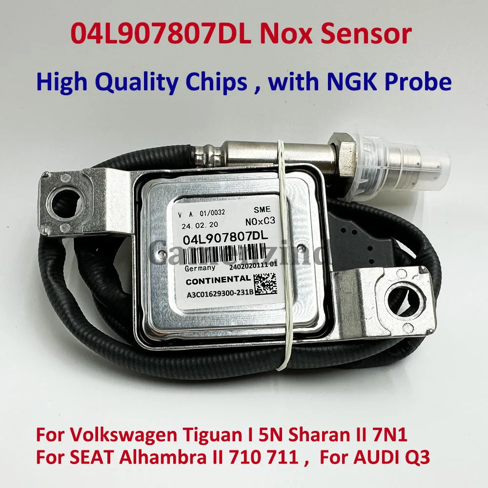 New Nox Oxygen Sensor 04L907807DL 04L 907 807 DL for VW Tiguan I 5N Sharan II 7N1 for SEAT Alhambra II 710 711 for AUDI Q3
New Nox Oxygen Sensor 04L907807DL 04L 907 807 DL for VW Tiguan I 5N Sharan II 7N1 for SEAT Alhambra II 710 711 for AUDI Q3