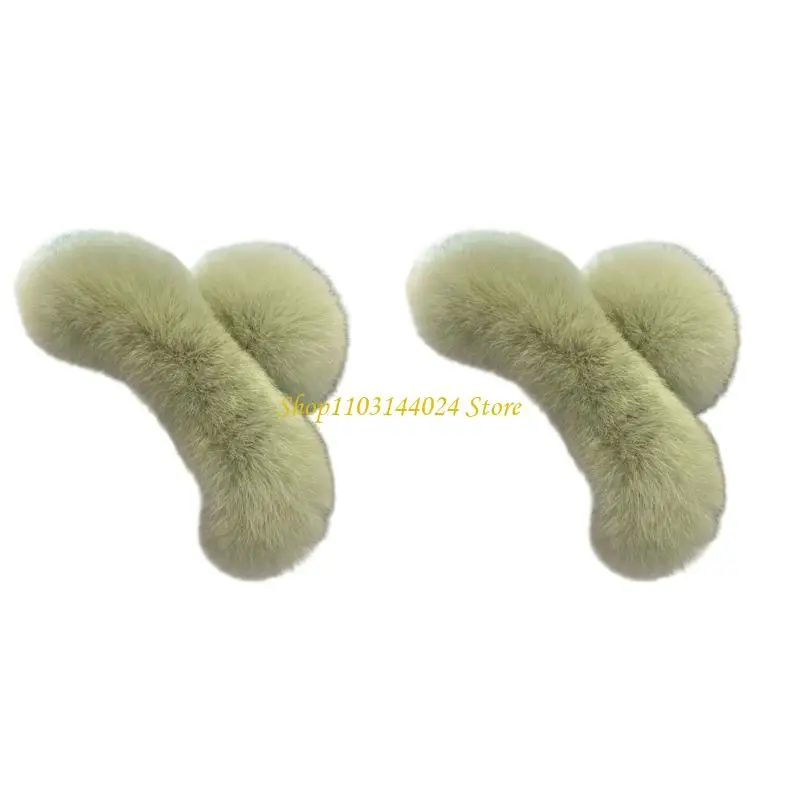 N5KE 2Pcs Premium Faux Furs Fashion Hair Claw Clip For Various Occasion Comfortable Hair Accessory Practical Barrettes
N5KE 2Pcs Premium Faux Furs Fashion Hair Claw Clip For Various Occasion Comfortable Hair Accessory Practical Barrettes
