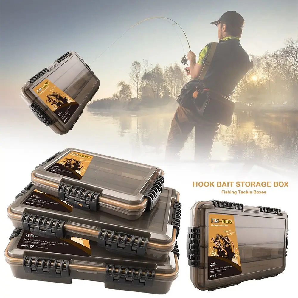 Space Separation Hook Bait Storage Box Case Waterproof Fishing Tackle Boxes Multifunction Multi region Fishing Lure Tackle
Space Separation Hook Bait Storage Box Case Waterproof Fishing Tackle Boxes Multifunction Multi region Fishing Lure Tackle