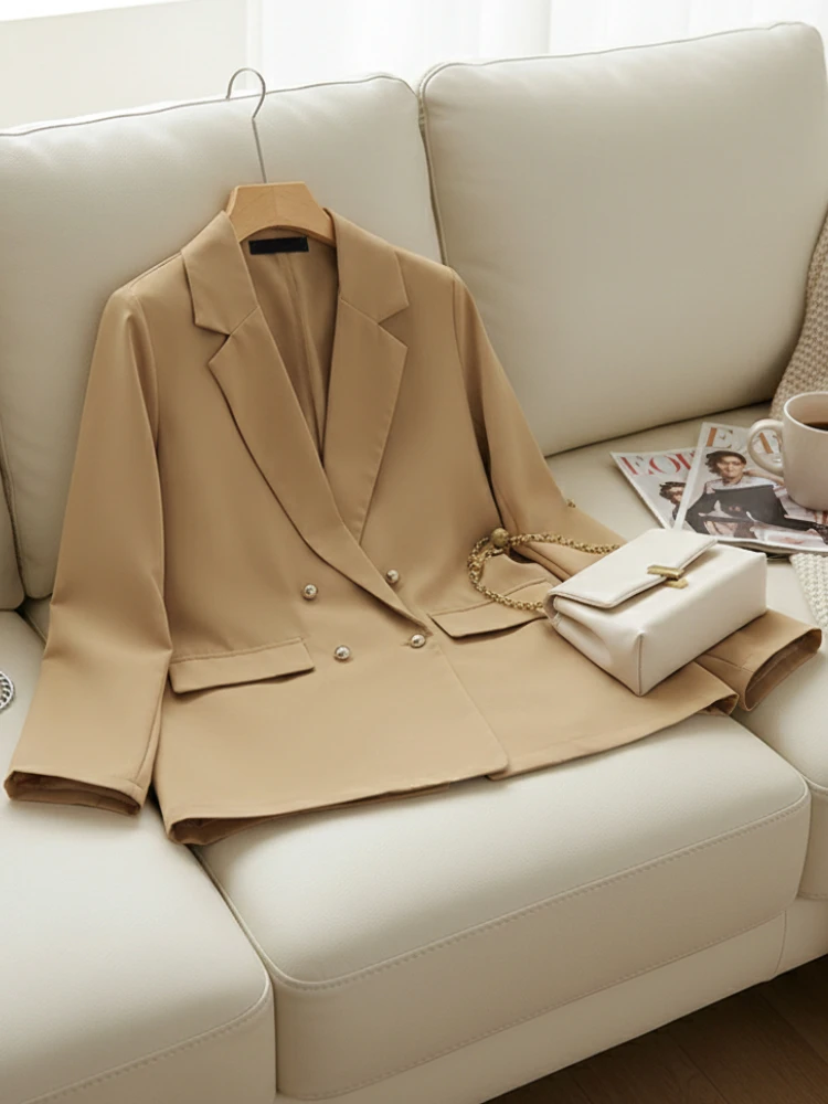 ZANZEA женский легкий пиджак, осень 2024, модный двубортный двубортный пиджак с зубчатыми лацканами и длинными рукавами, уличная одежда
ZANZEA женский легкий пиджак, осень 2024, модный двубортный двубортный пиджак с зубчатыми лацканами и длинными рукавами, уличная одежда