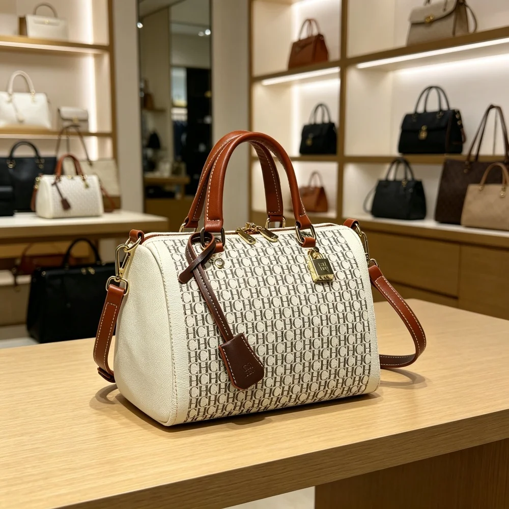 CHHC 2026 Pillow Bag Women Boston Bag Real Texture Shoulder Handbag Crossbody Purse Luxury New Trendy Tote
CHHC 2026 Pillow Bag Women Boston Bag Real Texture Shoulder Handbag Crossbody Purse Luxury New Trendy Tote