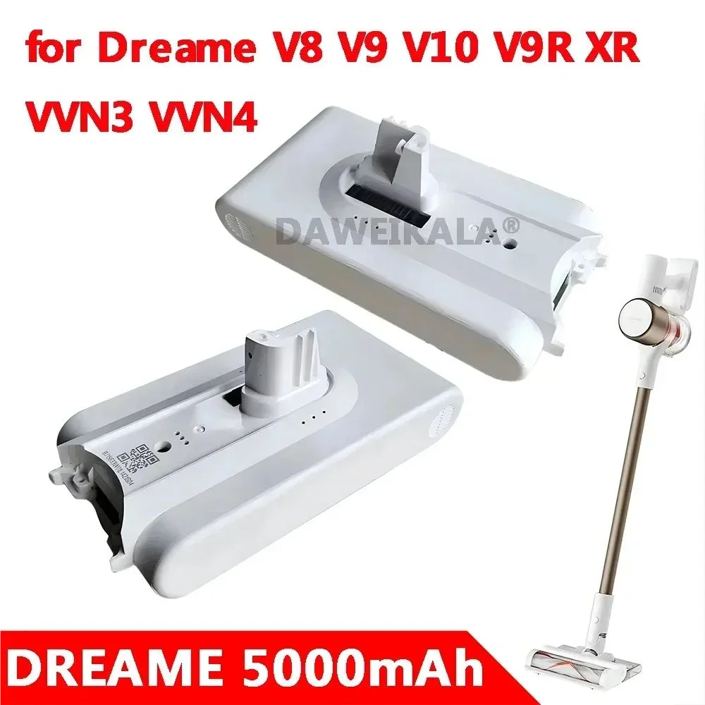 100% оригинальная литиевая батарея для Dreame V8 V9 V10 V9P XR VVN3 VVN4, запасные части для ручного беспроводного пылесоса, аккумулятор
100% оригинальная литиевая батарея для Dreame V8 V9 V10 V9P XR VVN3 VVN4, запасные части для ручного беспроводного пылесоса, аккумулятор