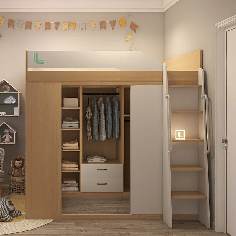 Upper and lower wardrobes Children go to bed and lower wardrobes Multifunctional walk-in cloakroom
Upper and lower wardrobes Children go to bed and lower wardrobes Multifunctional walk-in cloakroom