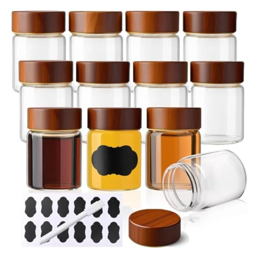 12 Pack 2oz Glass Shot Bottles with Caps 60ml Borosilicate Wellness Shot Glass Bottles Dishwasher and Freezer Safe Reusable Gin
12 Pack 2oz Glass Shot Bottles with Caps 60ml Borosilicate Wellness Shot Glass Bottles Dishwasher and Freezer Safe Reusable Gin