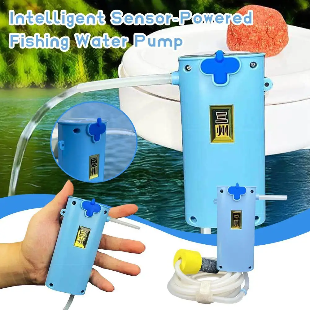 Portable Fishing Oxygen Water Pump Automatic Touch Sensor Water Dispenser Outdoor Rechargeable Aerator Fishing Tackles Accessory
Portable Fishing Oxygen Water Pump Automatic Touch Sensor Water Dispenser Outdoor Rechargeable Aerator Fishing Tackles Accessory