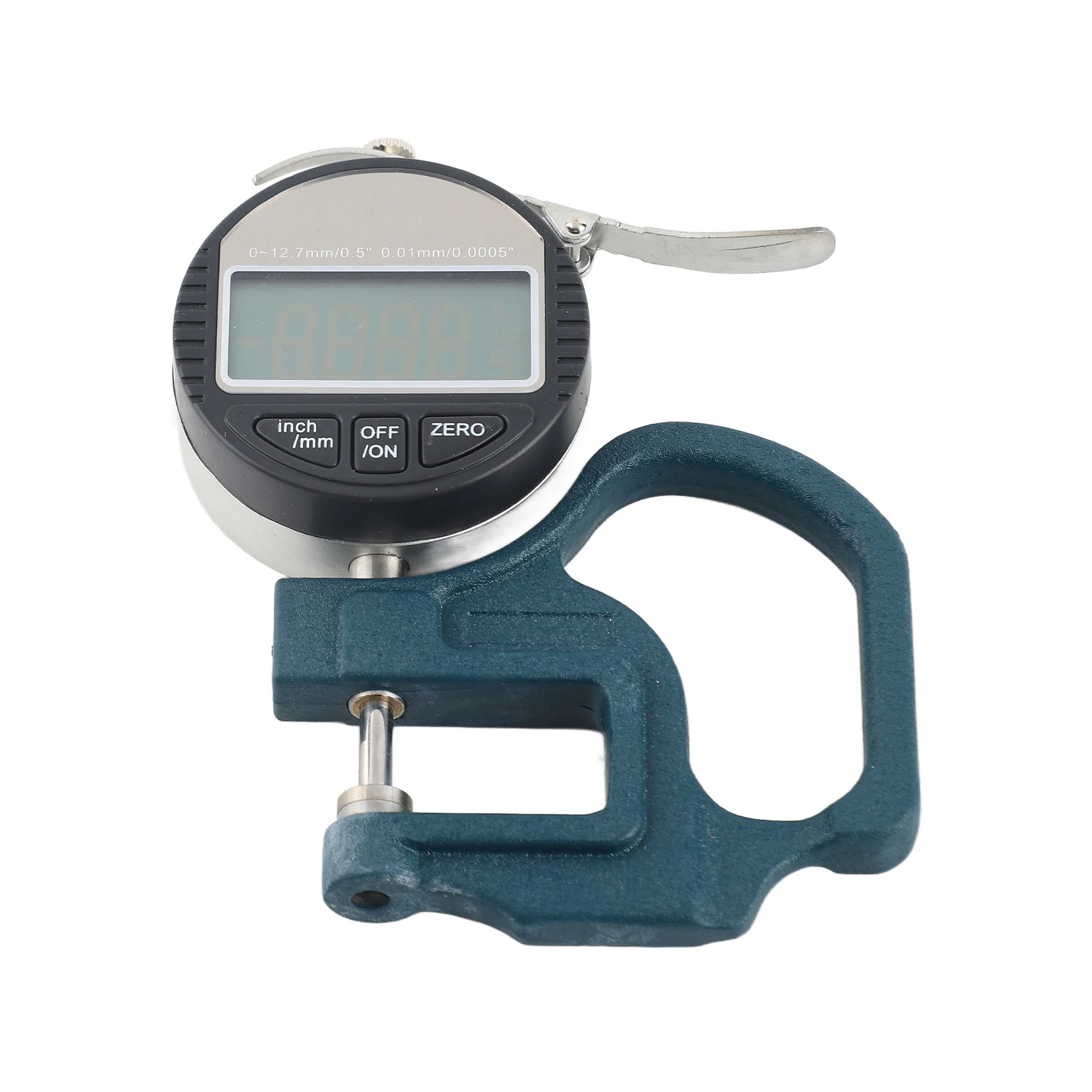 Digital Thickness meter Digital Display Paper Leather Cloth Thickness Gauge Measuring Tool Range 0‑12.7mm 0.01mm
Digital Thickness meter Digital Display Paper Leather Cloth Thickness Gauge Measuring Tool Range 0‑12.7mm 0.01mm