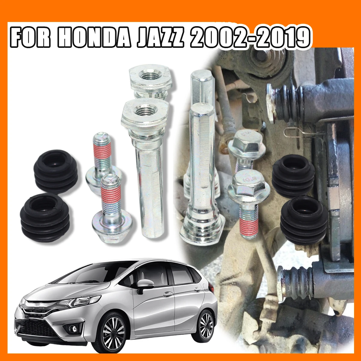 Rear Lower Left Right Upper Brake Caliper Cylinder Slider Guide Pin For Disc Housing Bolt Rubber Bushing For HONDA JAZZ 02-2019
Rear Lower Left Right Upper Brake Caliper Cylinder Slider Guide Pin For Disc Housing Bolt Rubber Bushing For HONDA JAZZ 02-2019