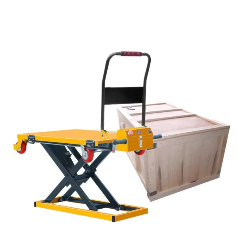 Электрический грузовик грузоподъемностью 300 кг, специально для фургонов, усиленная мобильная гидравлическая подъемная платформа с ножничным механизмом.
Электрический грузовик грузоподъемностью 300 кг, специально для фургонов, усиленная мобильная гидравлическая подъемная платформа с ножничным механизмом.