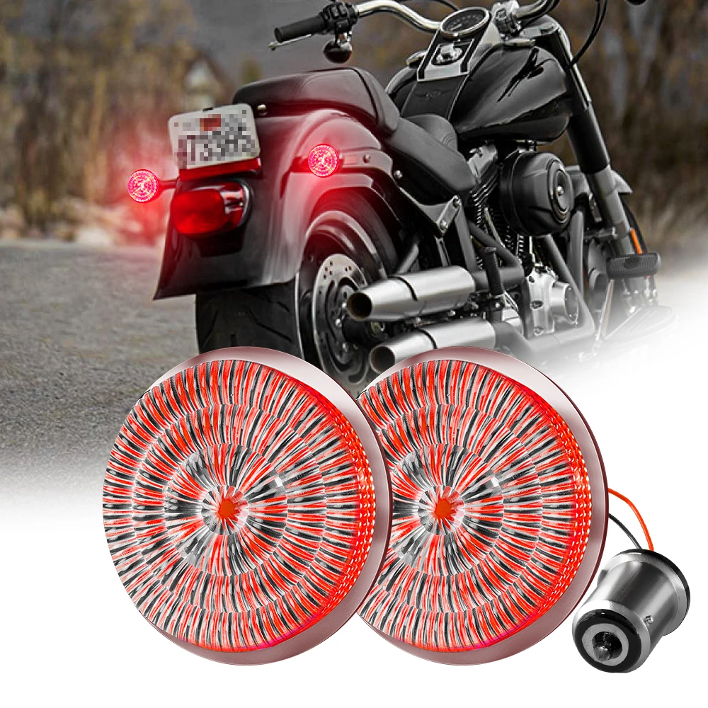 2Inch Bullet 1157 1156 White Amber Turn Signal Light Brake Indicator For Harley Dyna Touring Street Glide Road King Rider FXLRST
2Inch Bullet 1157 1156 White Amber Turn Signal Light Brake Indicator For Harley Dyna Touring Street Glide Road King Rider FXLRST