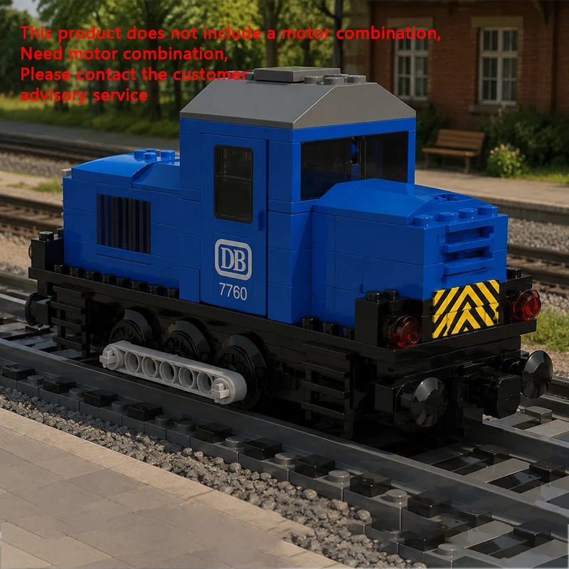 208PCS Blue Shunter Locomotive Model MOC Building Bricks City Car Modular Technology Children Holiday Gifts Assemble Toys Suit
208PCS Blue Shunter Locomotive Model MOC Building Bricks City Car Modular Technology Children Holiday Gifts Assemble Toys Suit