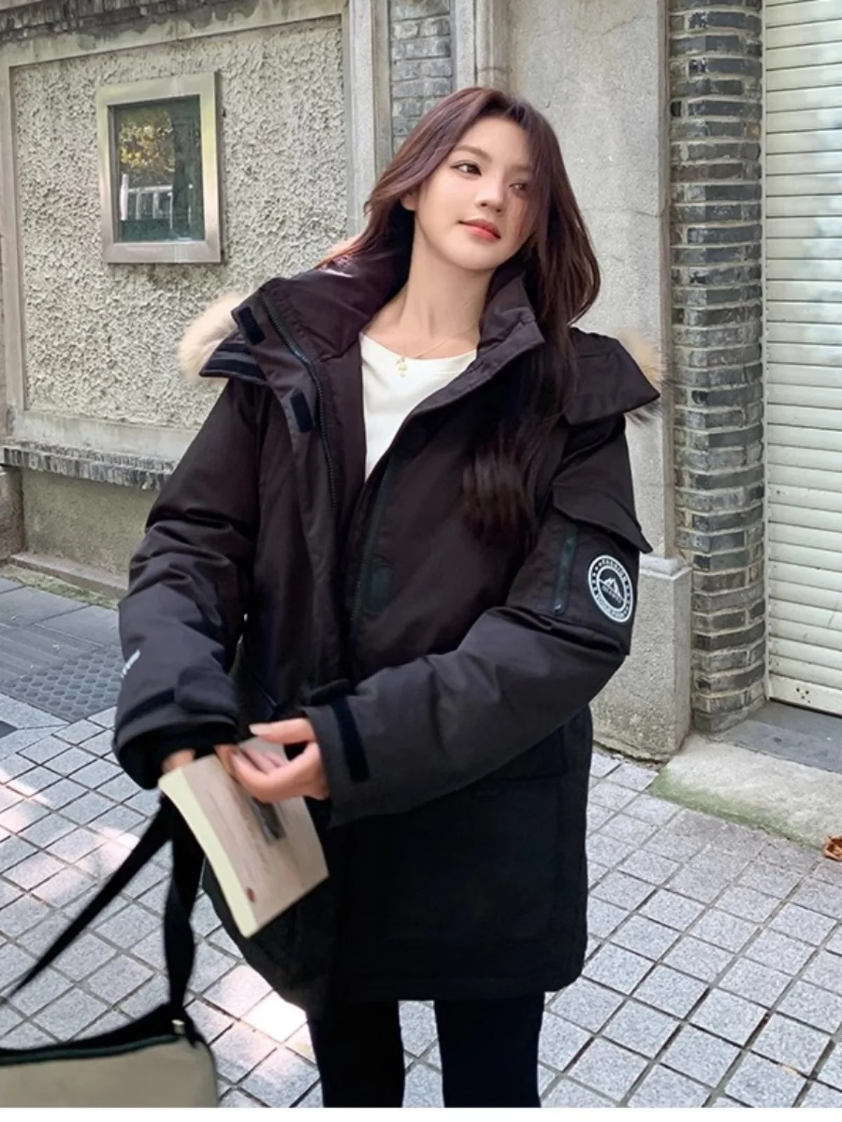 Parkas Waterproof Woman Womens Autumn Heated British Style Smooth A-Line Collared Business Diagonal Coating Comfortable Hem Girl
Parkas Waterproof Woman Womens Autumn Heated British Style Smooth A-Line Collared Business Diagonal Coating Comfortable Hem Girl