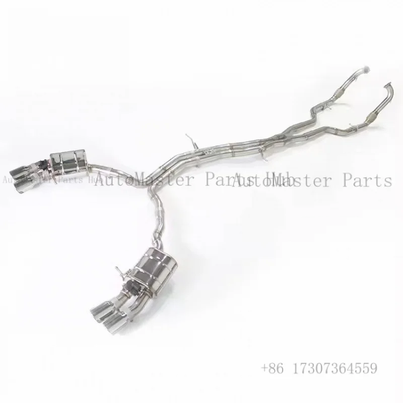 Выхлопная система Cat-back для Audi A8 A8L D4 3.0T 4.0T с электронным клапаном, модифицированная, из нержавеющей стали SS304, для повышения производительности
Выхлопная система Cat-back для Audi A8 A8L D4 3.0T 4.0T с электронным клапаном, модифицированная, из нержавеющей стали SS304, для повышения производительности