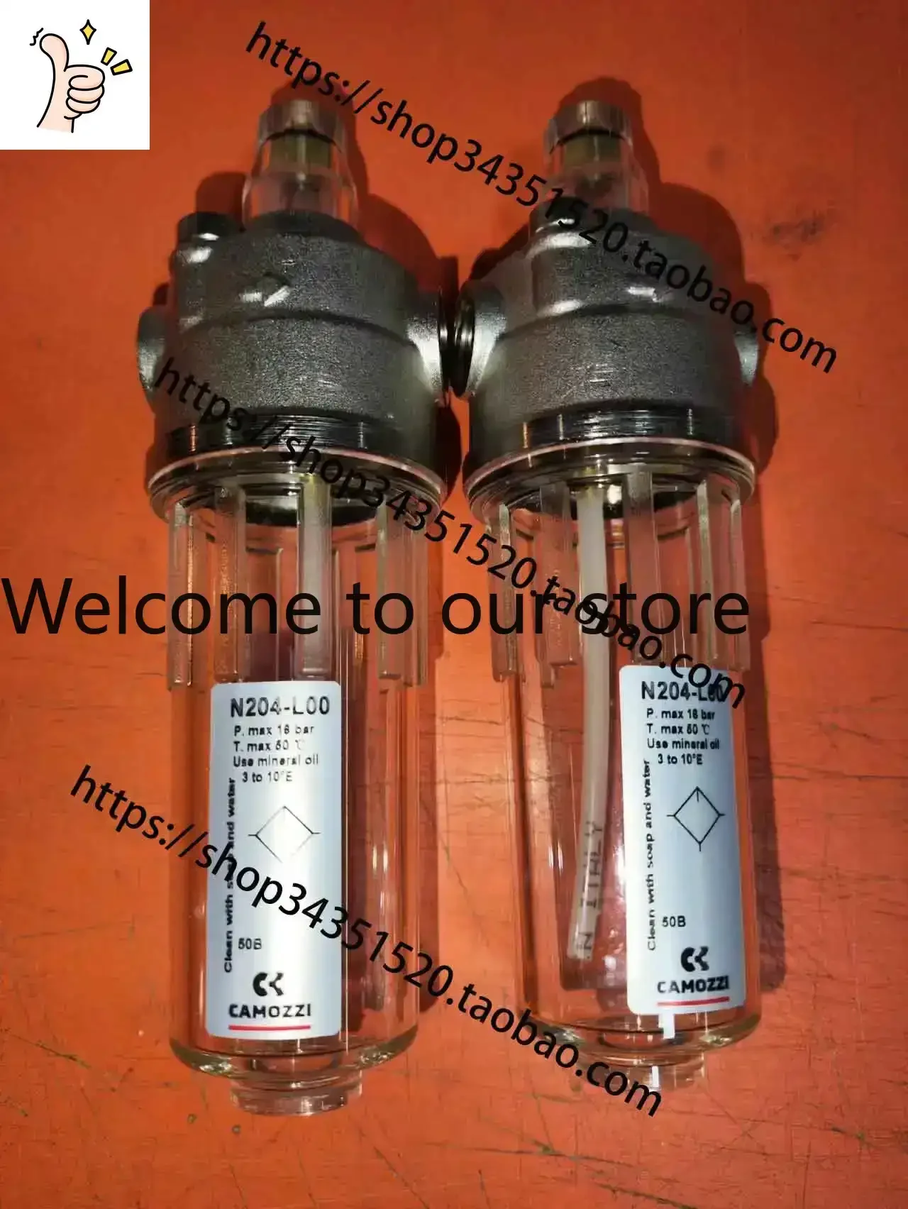 2026.4Customized COMAZZI N204-N204-L00 Pressure Regulator / Filter Duo Camozzi Oil Mist
2026.4Customized COMAZZI N204-N204-L00 Pressure Regulator / Filter Duo Camozzi Oil Mist