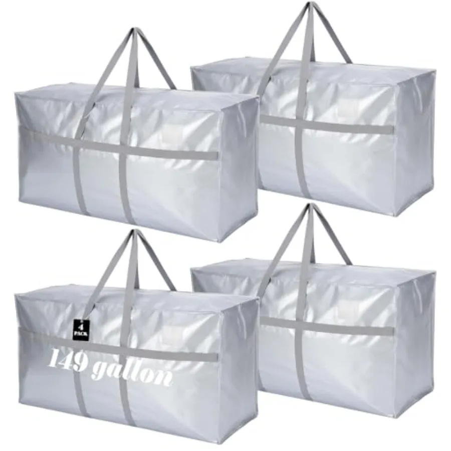 Pcs Extra Large Moving Bags Heavy Duty Storage Bag with Strong Zipper Handle Foldable XXL Jumbo Storage Tote Packing Moving Box
Pcs Extra Large Moving Bags Heavy Duty Storage Bag with Strong Zipper Handle Foldable XXL Jumbo Storage Tote Packing Moving Box