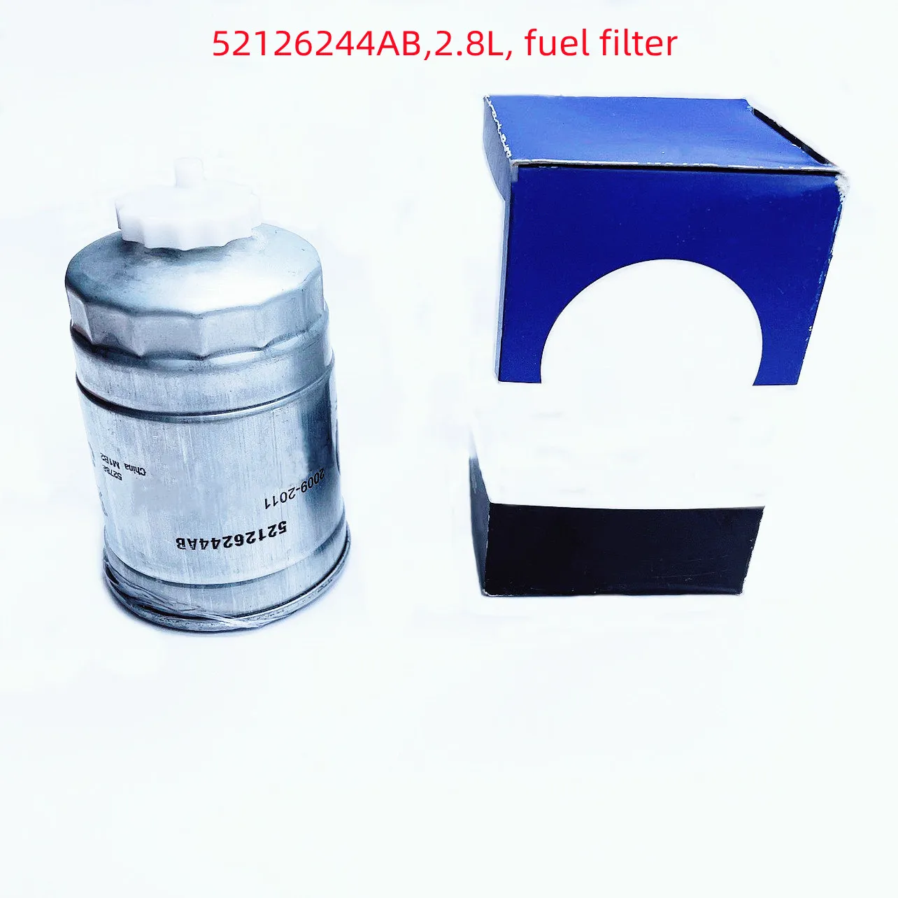 WAP02 Fuel Filter, 52126244AB, Suitable For: 2.8L, Diesel Version, Wrangler JK, Nitro KK, Freedom KA, City RV RT, 2007-2018
WAP02 Fuel Filter, 52126244AB, Suitable For: 2.8L, Diesel Version, Wrangler JK, Nitro KK, Freedom KA, City RV RT, 2007-2018