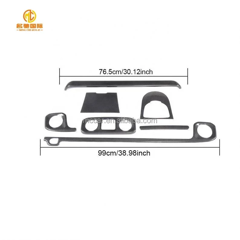 2025 Dry Carbon Fiber G Class Car Interior Dashboard Trims for G63 AMG G500 G550
2025 Dry Carbon Fiber G Class Car Interior Dashboard Trims for G63 AMG G500 G550