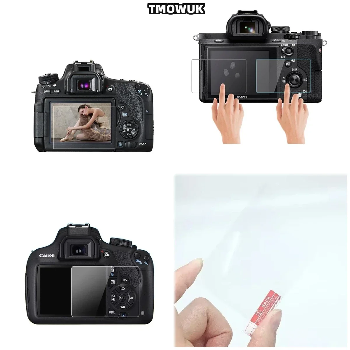 For Canon 5DIII 5DIV 5DS 5DR 1DX HD Clear Tempered Glass Screen Protector 9H Hardness Anti-Scratch Camera LCD Film Cover
For Canon 5DIII 5DIV 5DS 5DR 1DX HD Clear Tempered Glass Screen Protector 9H Hardness Anti-Scratch Camera LCD Film Cover