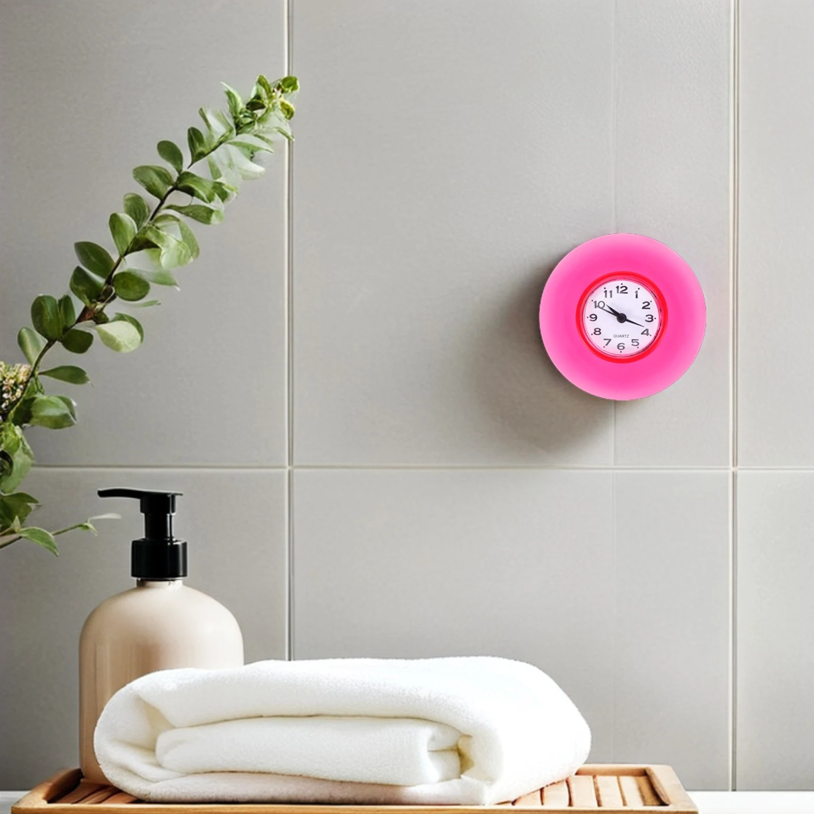 Bathroom Suction Clock Waterproof Wall Mirror Home Kitchen Table Clear Display Stylish Design Portable Longlasting Moisture
Bathroom Suction Clock Waterproof Wall Mirror Home Kitchen Table Clear Display Stylish Design Portable Longlasting Moisture