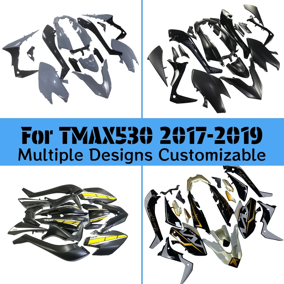 For YAMAHA TMAX530 2017 2018 2019 Aftermarket Motorcycle ABS Plastic Fairing Kit TMAX 530 17 18 19 Injection Fairings
For YAMAHA TMAX530 2017 2018 2019 Aftermarket Motorcycle ABS Plastic Fairing Kit TMAX 530 17 18 19 Injection Fairings