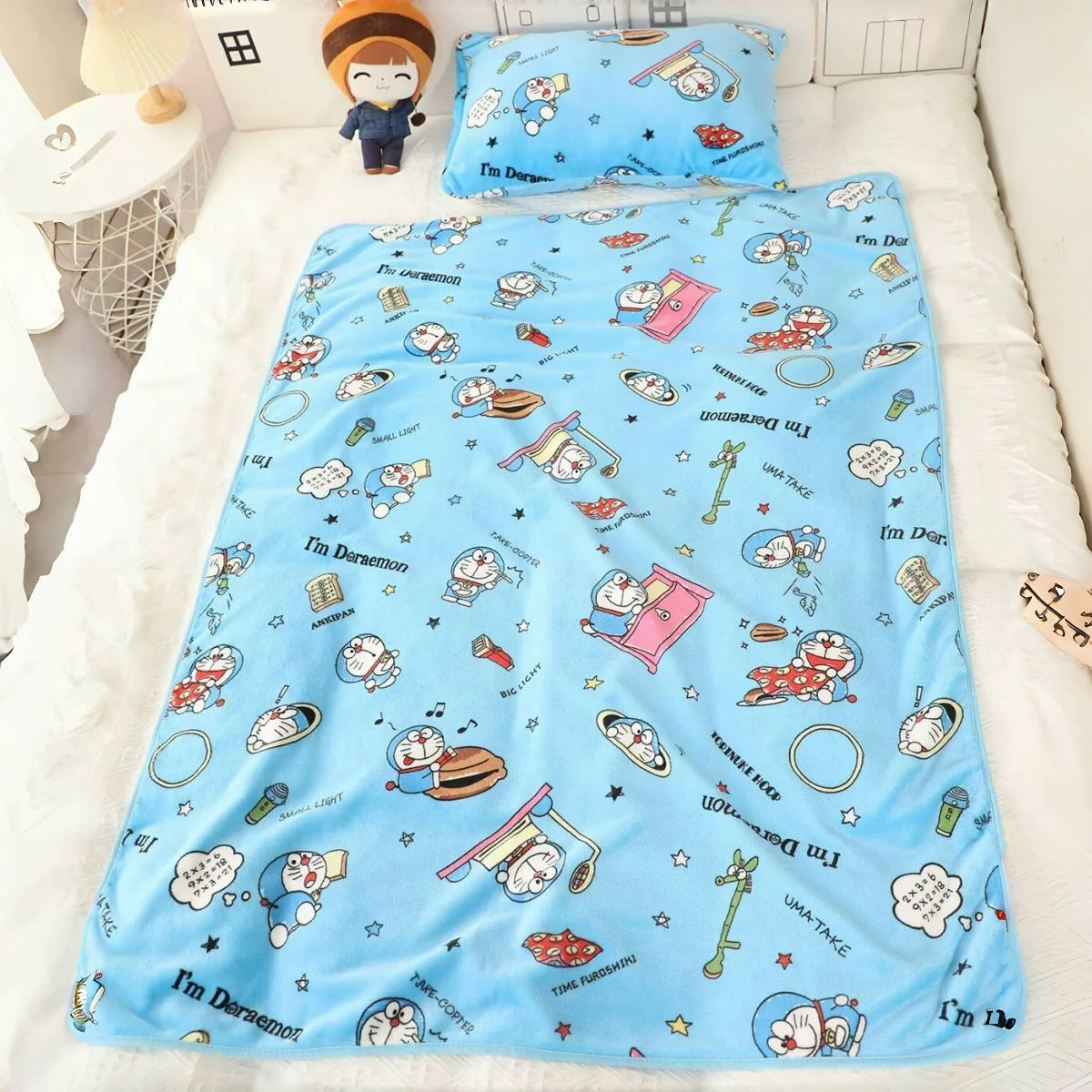 2026 New Doraemon Cartoon Blanket Kawaii Doraemon Home Textile Flannel Soft Warm Throw Blanket Bedding Sofa Cover for Girls Gift
2026 New Doraemon Cartoon Blanket Kawaii Doraemon Home Textile Flannel Soft Warm Throw Blanket Bedding Sofa Cover for Girls Gift