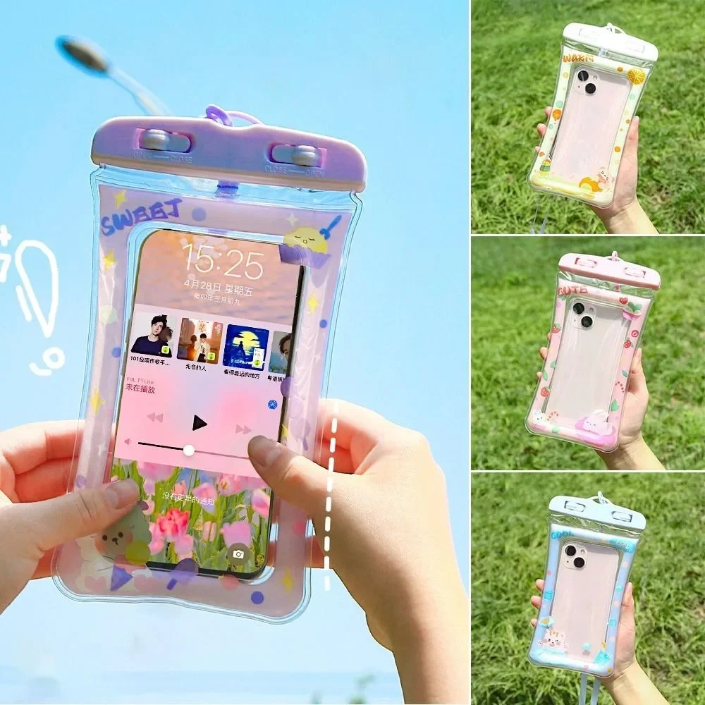 Cartoon Mobile Phone Waterproof Bag Touch Screen Mobile Phone Bag Mobile Phone Box Swimming Drifting Photography Diving Seal Bag
Cartoon Mobile Phone Waterproof Bag Touch Screen Mobile Phone Bag Mobile Phone Box Swimming Drifting Photography Diving Seal Bag