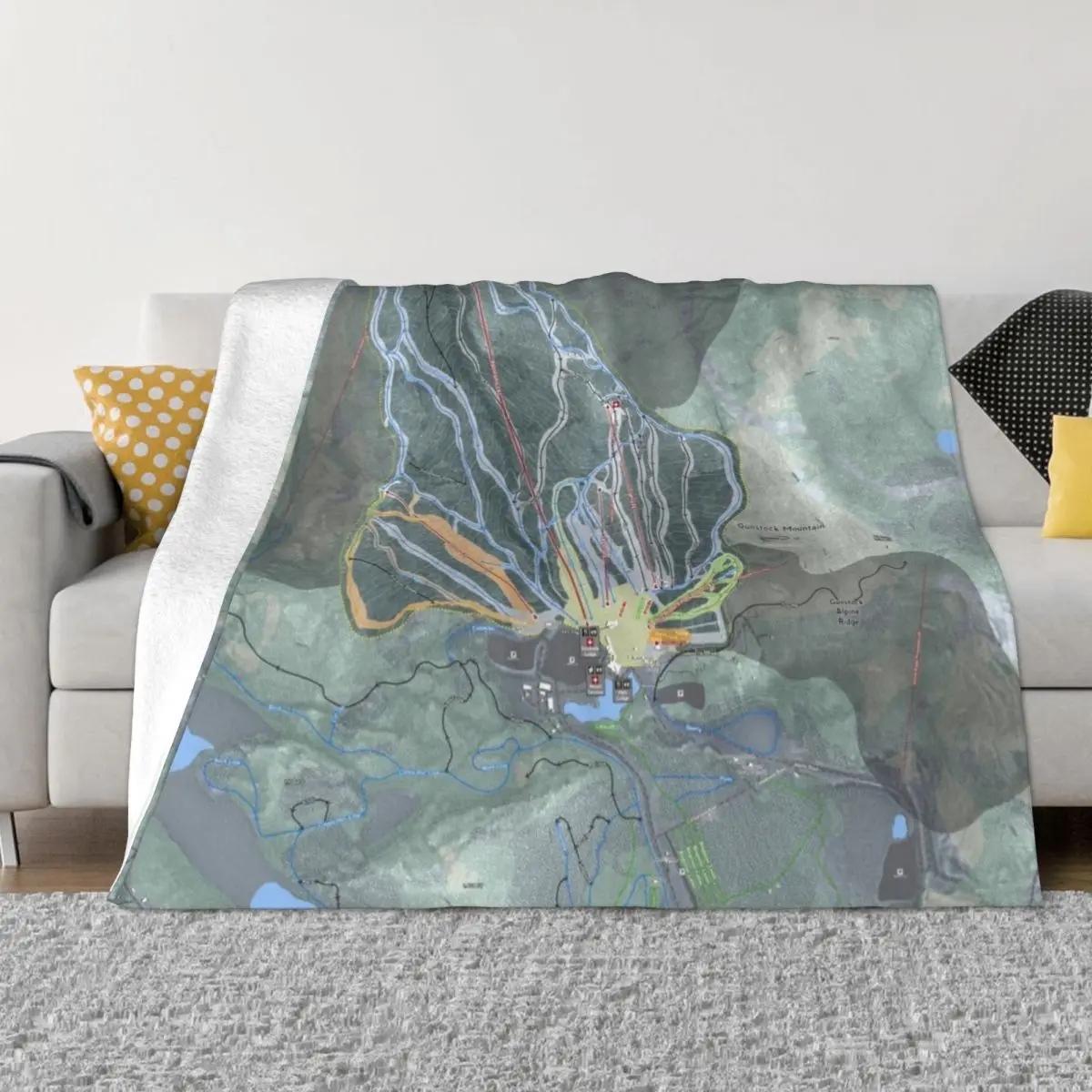 Gunstock Mountain Resort Trail Map Throw Blanket christmas gifts Soft Plush Plaid Summer Flannel Blankets
Gunstock Mountain Resort Trail Map Throw Blanket christmas gifts Soft Plush Plaid Summer Flannel Blankets