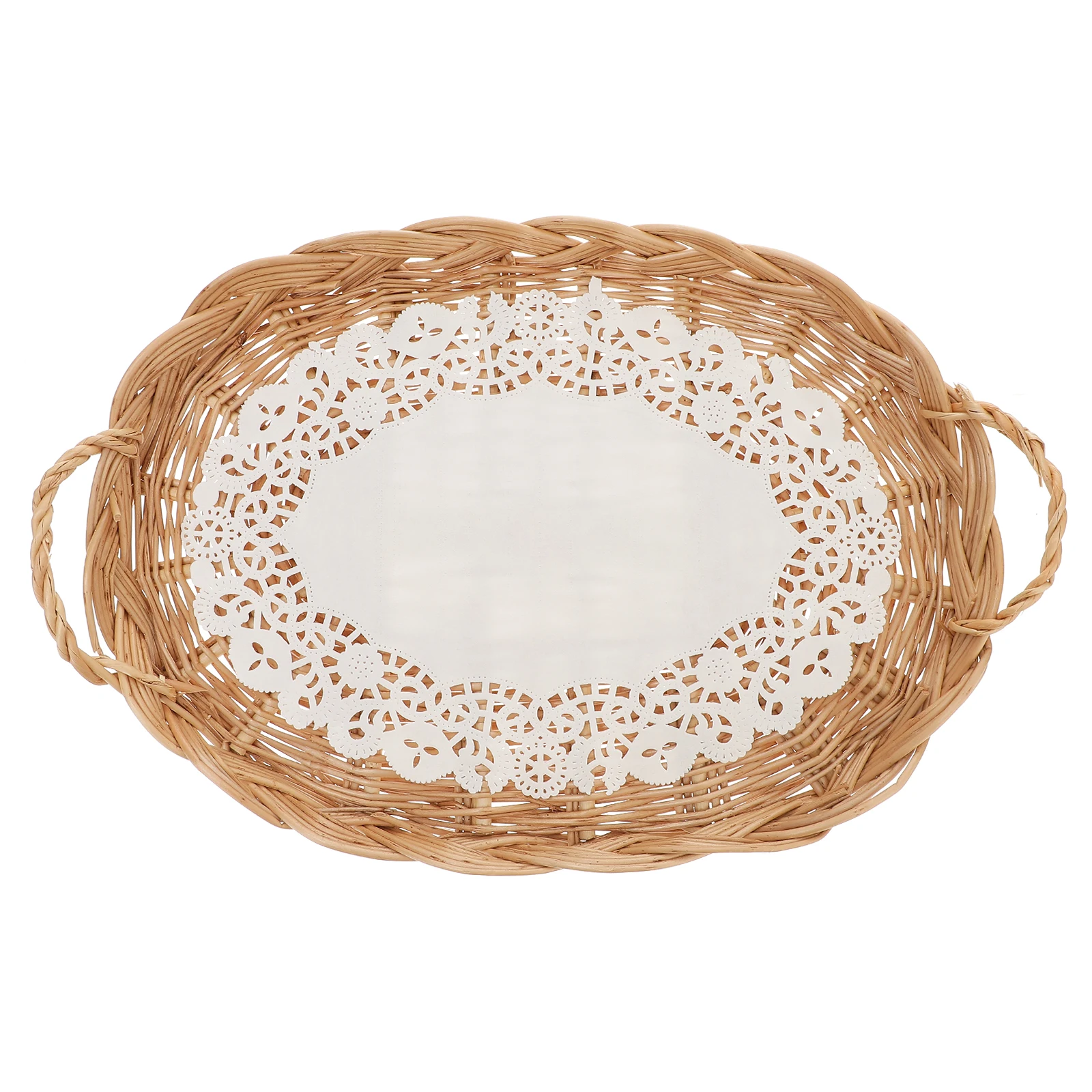 Snack Storage Tray Rattan Basket for Fruits Bread Kitchen Decor Home Storage Woven Baskets Multipurpose Container Display
Snack Storage Tray Rattan Basket for Fruits Bread Kitchen Decor Home Storage Woven Baskets Multipurpose Container Display