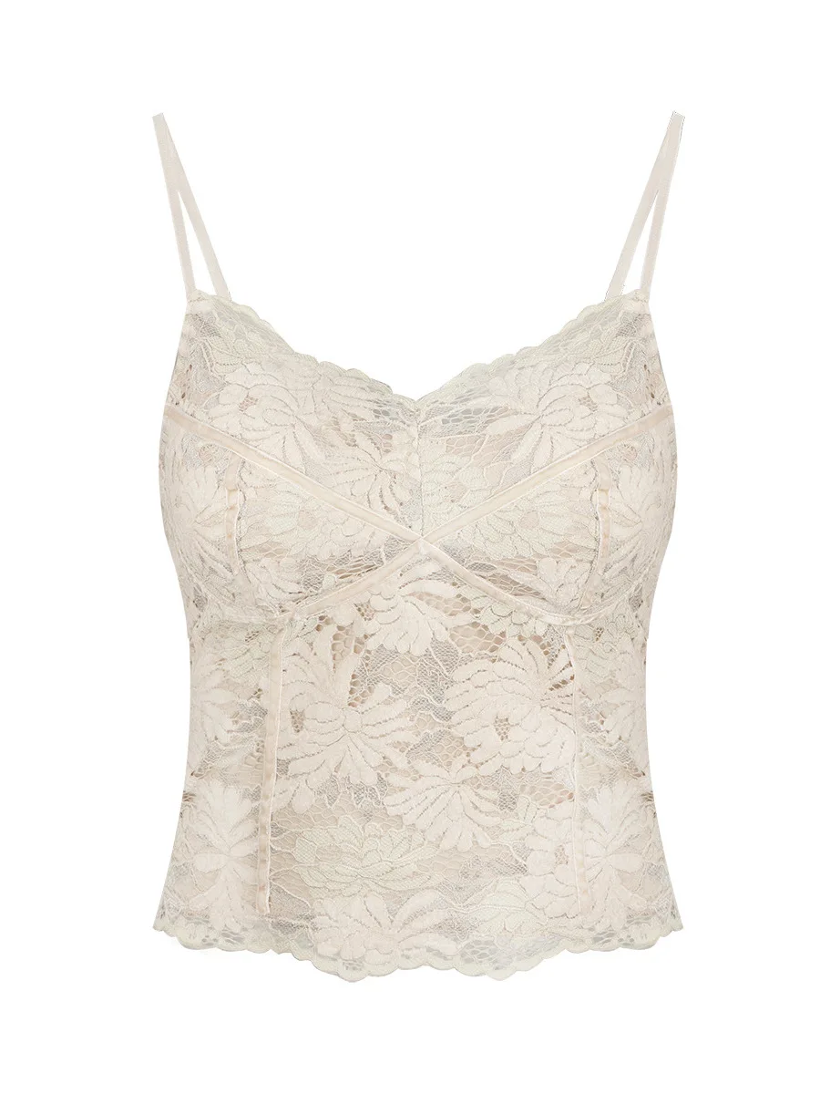 Sweet Heart Breton Lace Strap Vest Women's Autumn Winter Embroidered Fi Tail f Skirt Two Piece Set Hollow out V Ne Sli...
Sweet Heart Breton Lace Strap Vest Women's Autumn Winter Embroidered Fi Tail f Skirt Two Piece Set Hollow out V Ne Sli...