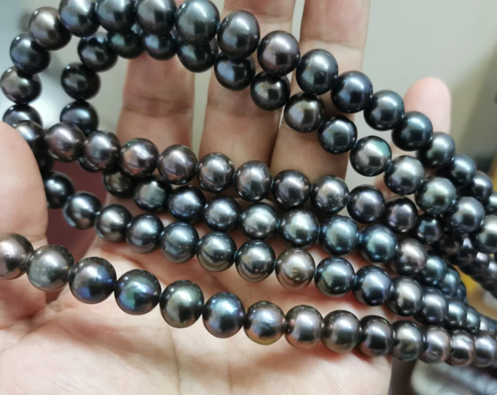 Suberb Huge 17"11-14mm Genuine Black Peacock Round Pearl Necklace for Men Women Jewelry Wedding Party 925 Sterling Silver 0225
Suberb Huge 17"11-14mm Genuine Black Peacock Round Pearl Necklace for Men Women Jewelry Wedding Party 925 Sterling Silver 0225