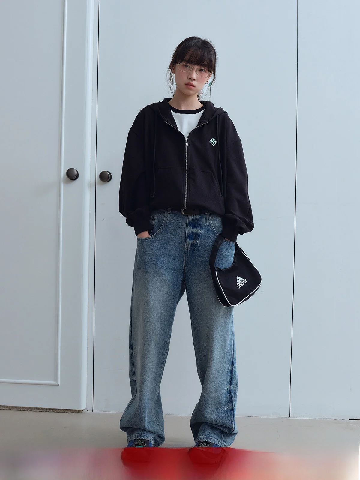 Kokoasoko, милые крутые ретро прямые джинсы с высокой талией, женские свободные повседневные длинные брюки, синие джинсовые весенне-осенние
Kokoasoko, милые крутые ретро прямые джинсы с высокой талией, женские свободные повседневные длинные брюки, синие джинсовые весенне-осенние