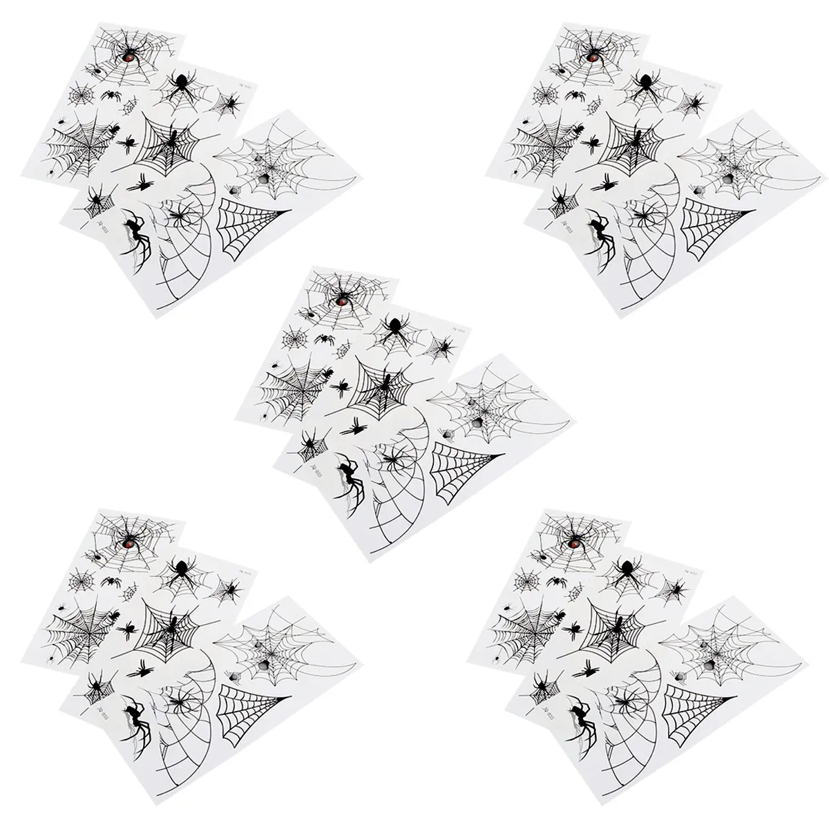 15 Sheets Halloween Spider Tattoo Stickers Body Art Temporary Decals Waterproof Wear Resistant Safe Eco Friendly Material
15 Sheets Halloween Spider Tattoo Stickers Body Art Temporary Decals Waterproof Wear Resistant Safe Eco Friendly Material