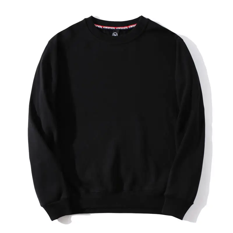 customized LOGO spring and autumn Joker young thick velvet cotton solid color men's long sleep round neck pullover women sweatsh
customized LOGO spring and autumn Joker young thick velvet cotton solid color men's long sleep round neck pullover women sweatsh