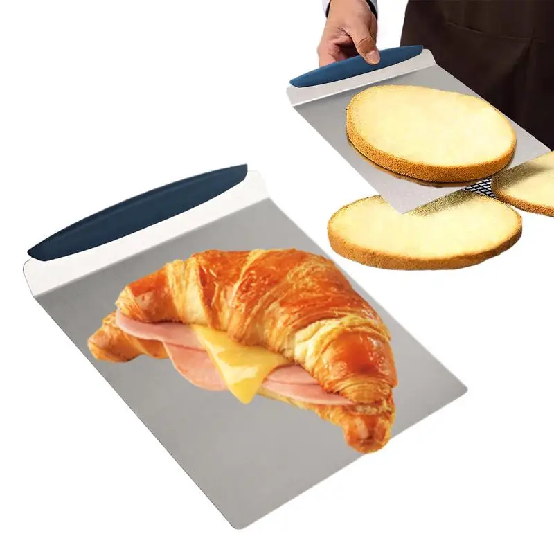 Cake Lifter Pizza Transfer Bottom Mover Stainless Steel Shovel Square Cake Tray Cake Moving Plate Tool For Pastry Chefs Kitchen
Cake Lifter Pizza Transfer Bottom Mover Stainless Steel Shovel Square Cake Tray Cake Moving Plate Tool For Pastry Chefs Kitchen
