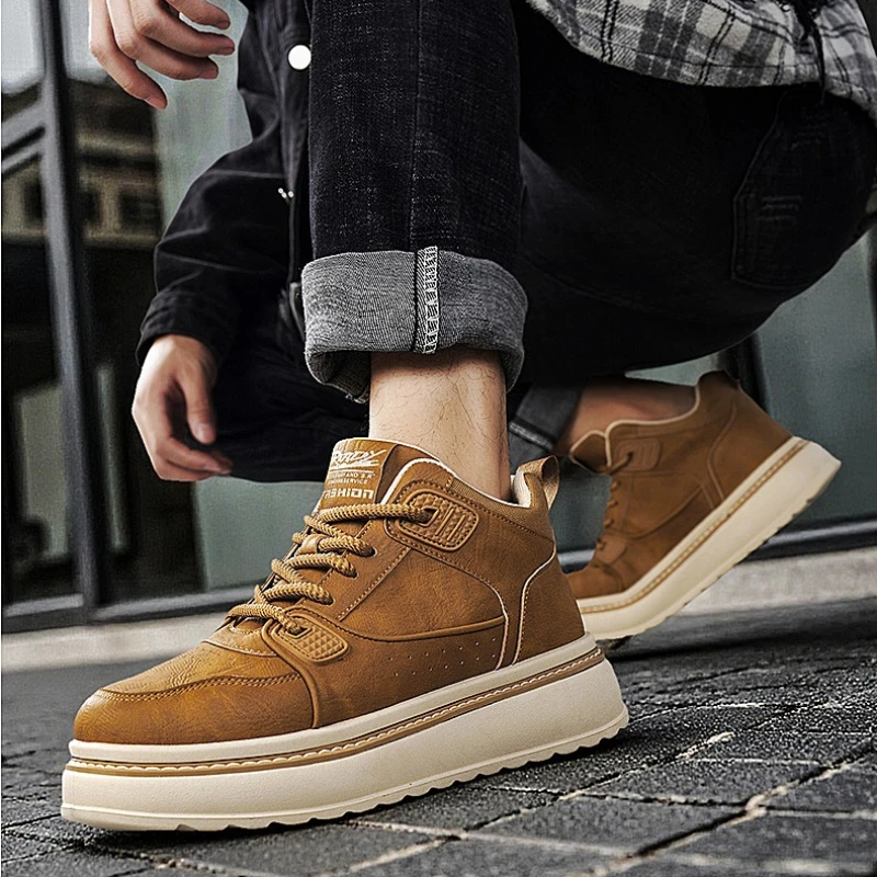 Мужские высококачественные легкие и универсальные повседневные кроссовки из вулканизированной кожи большого размера на мягкой подошве в стиле ретро с цветными блоками на шнуровке
Мужские высококачественные легкие и универсальные повседневные кроссовки из вулканизированной кожи большого размера на мягкой подошве в стиле ретро с цветными блоками на шнуровке