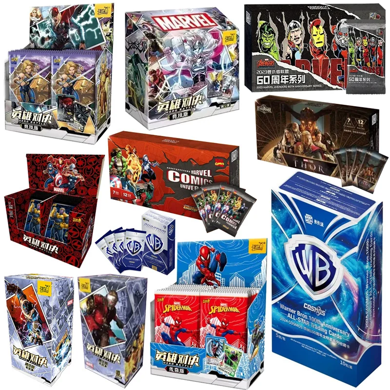 KAYOU Genuine Marvel Heroes Avengers Heroes Duel Card Iron Man Spider-Man Captain America Anime Collection Card Kids Toys Gift
KAYOU Genuine Marvel Heroes Avengers Heroes Duel Card Iron Man Spider-Man Captain America Anime Collection Card Kids Toys Gift