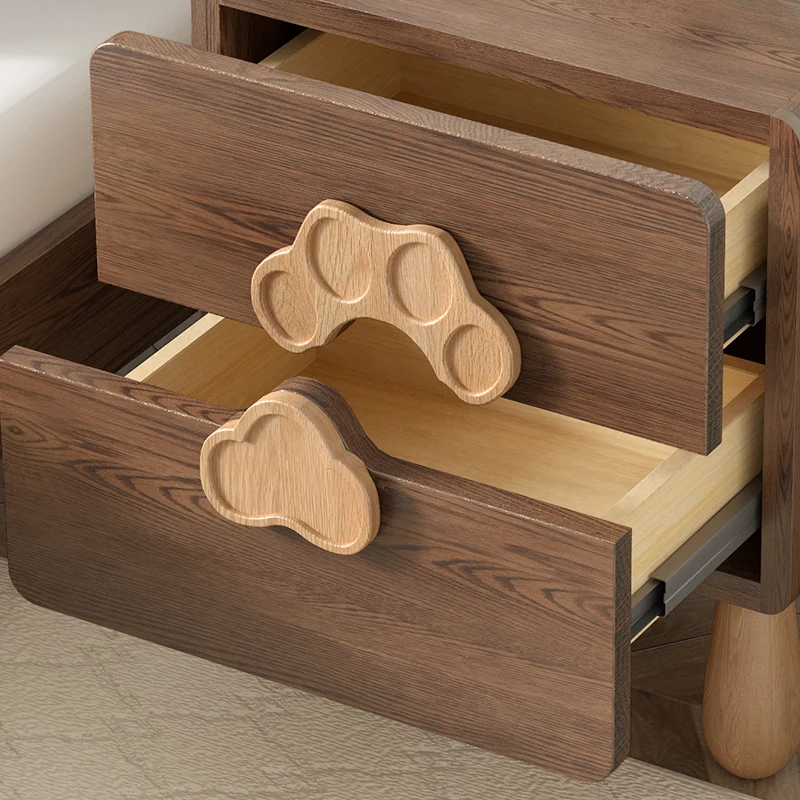 Nordic all solid wood creative cartoon bedside table walnut 30/35/40 cm50 master bedroom bedside locker customization
Nordic all solid wood creative cartoon bedside table walnut 30/35/40 cm50 master bedroom bedside locker customization