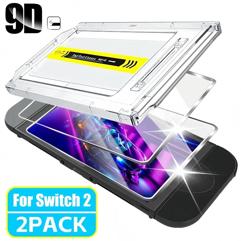 Tempered Glass Easy Installation Screen Protector for Switch 2 Anti-Scratch Tempered Glass Film for Nintendo Switch2 Accessories
Tempered Glass Easy Installation Screen Protector for Switch 2 Anti-Scratch Tempered Glass Film for Nintendo Switch2 Accessories