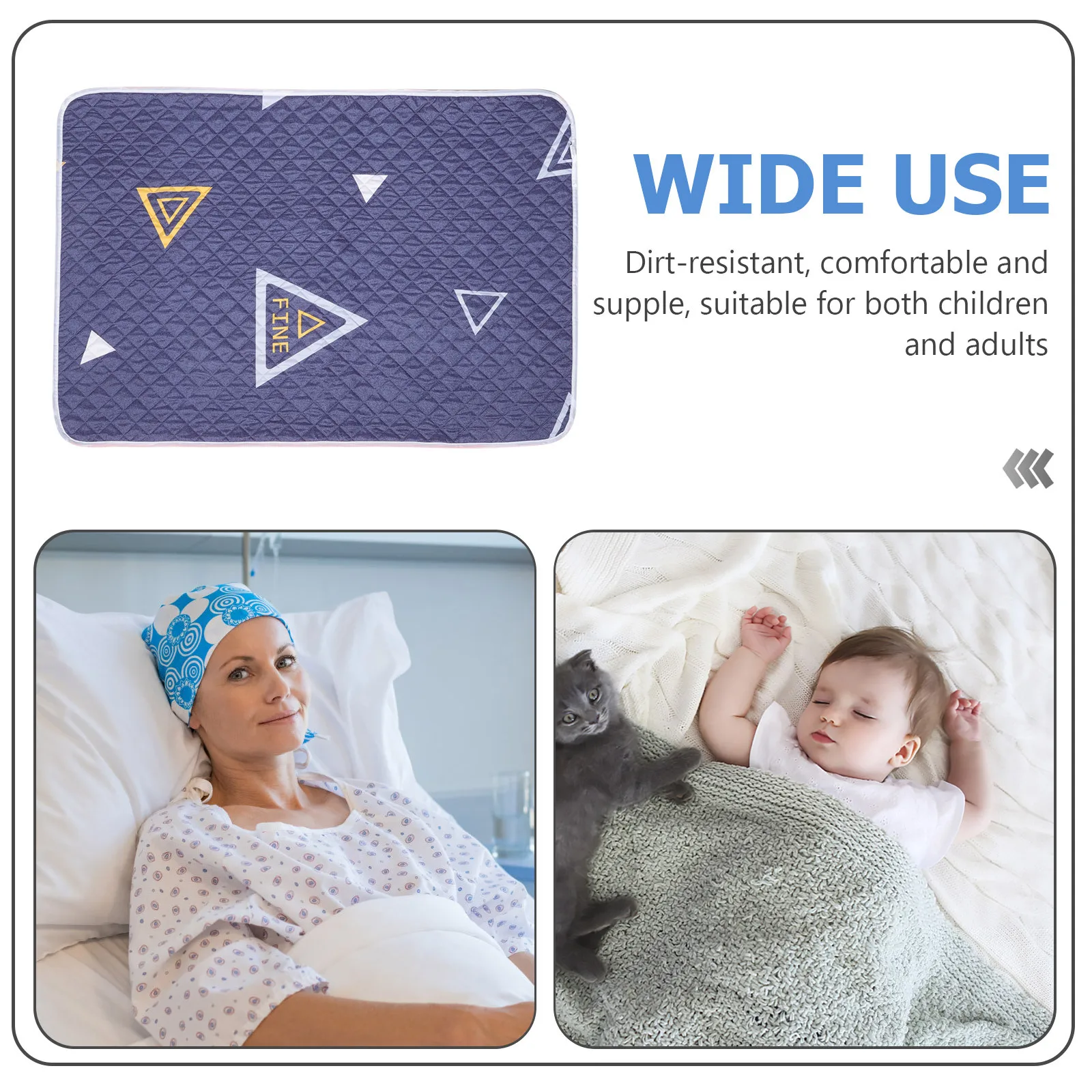 Urinary Incontinence Patients Mats Menstruation Pad Baby Washable Pad Absorbent Under Pads Random Style Bed Underpads
Urinary Incontinence Patients Mats Menstruation Pad Baby Washable Pad Absorbent Under Pads Random Style Bed Underpads