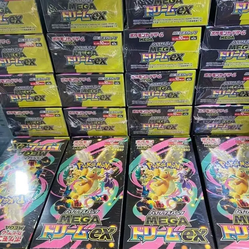 Pokemon TCG M2a JP 2026 Mega Dream Ex Golden Booster Box Rare Trade Cards For Adult Collectors Private Personal Display Decor
Pokemon TCG M2a JP 2026 Mega Dream Ex Golden Booster Box Rare Trade Cards For Adult Collectors Private Personal Display Decor