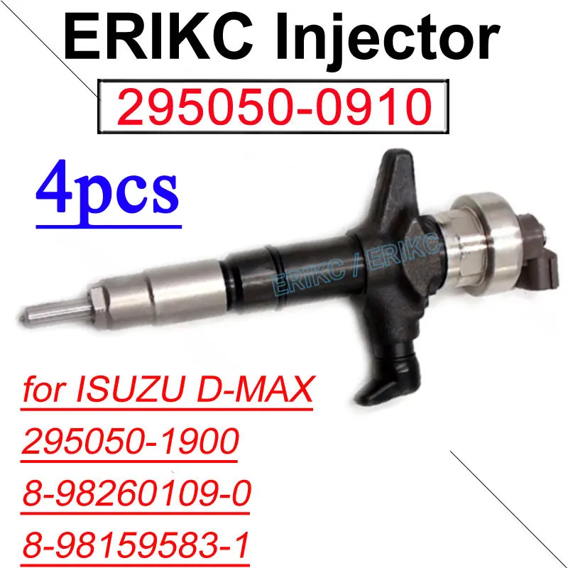 Топливный инжектор 295050-0910 2950500910 для двигателя Isuzu 4JK1 4JJ1 D-Max 2,5 d 2011- 4JK1 Rodeo KB300 Euro 5, инжектор дизельного топлива
Топливный инжектор 295050-0910 2950500910 для двигателя Isuzu 4JK1 4JJ1 D-Max 2,5 d 2011- 4JK1 Rodeo KB300 Euro 5, инжектор дизельного топлива