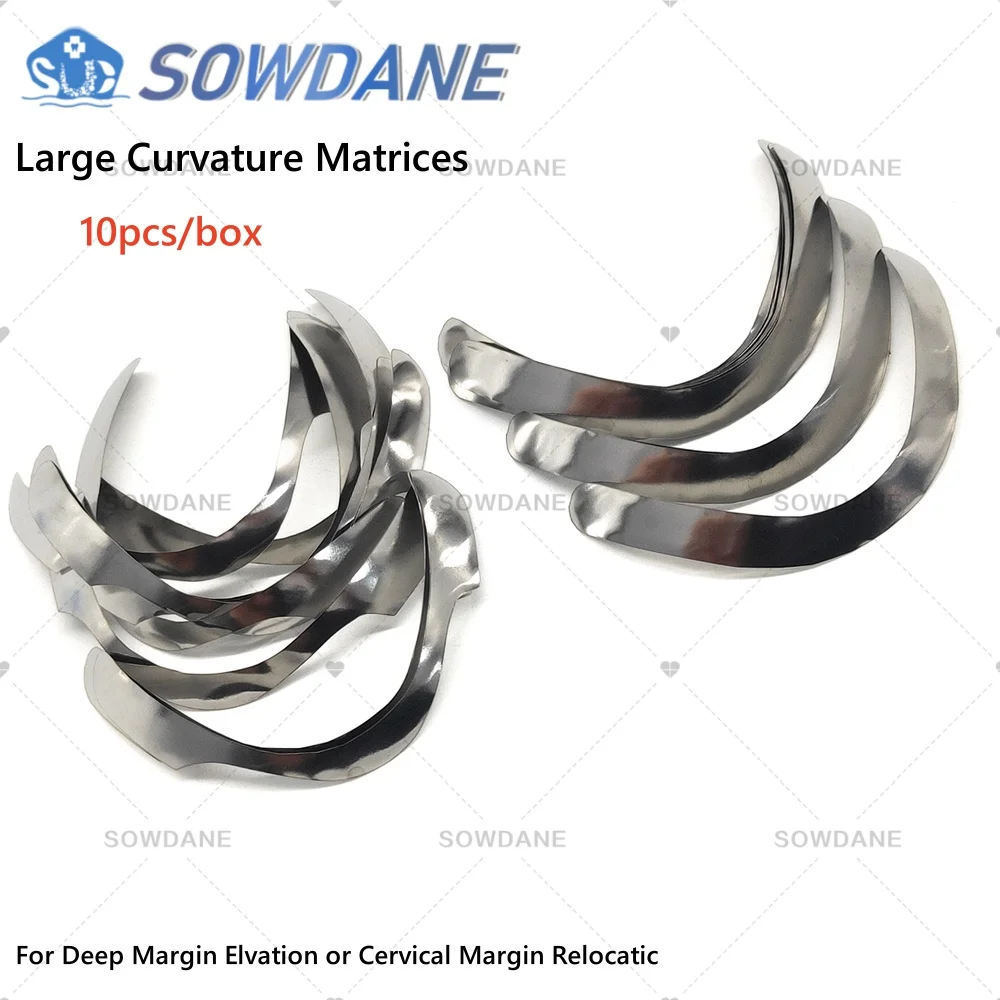 Dental Material Tofflemire Dental Sectional Contoured Matrice Matrix for Deep Margin Elevation Large Curvature Matrices Retainer
Dental Material Tofflemire Dental Sectional Contoured Matrice Matrix for Deep Margin Elevation Large Curvature Matrices Retainer
