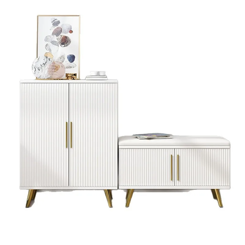 Shoe changing home door simple, integrated combination into the home shoe rack, can be sitting on light luxury storage
Shoe changing home door simple, integrated combination into the home shoe rack, can be sitting on light luxury storage